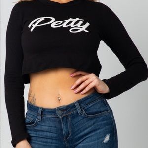 Petty crop top